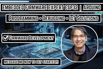 program esp32 arduino stm32 embedded firmware and fix code