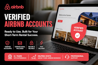 generate verified airbnb accounts for your str business