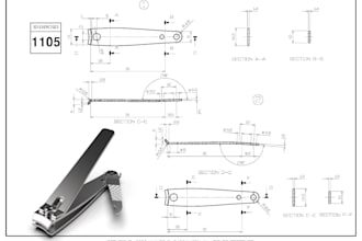create 3d print ready stl file and fix cad design and product design fast