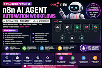 do n8n ai agent automation workflow ai automation ai chat bot or n8n ai workflow
