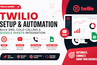 build automate twilio flex call center with IVR, sip trunk smart call routing