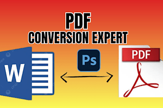 convert PDF to word, excel, powerpoint, editable and formatted files expert