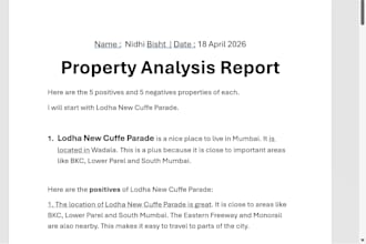 write a technical report and documentation
