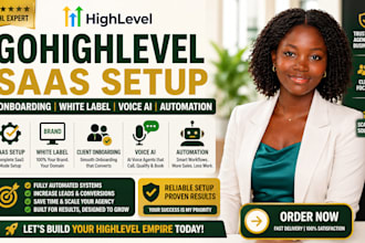 setup gohighlevel saas onboarding ghl white label highlevel voice ai automation