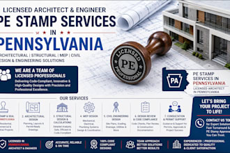 pe stamp in pennsylvania as a licensed architect