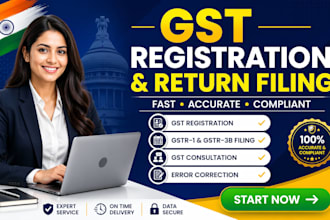 do gst registration, gst return filing, and gst compliance in india