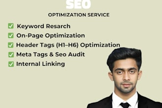 provide full SEO service on page technical and keyword research