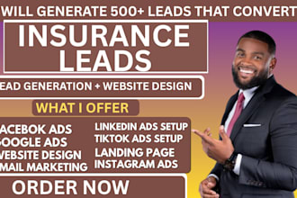 life insurance leads  medicare insurance leads insurance leads facebook ads