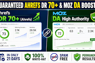 increase domain rating, dr70, ahrefs, using authority seo backlink,moz da,