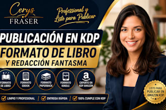 encargo del maquetado de libros para amazon KDP, del maquetado de libros