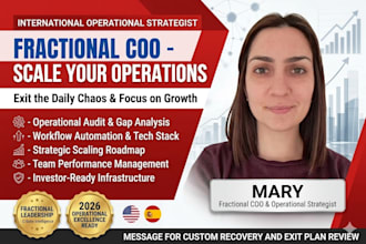 be your fractional coo for operational scale and business growth