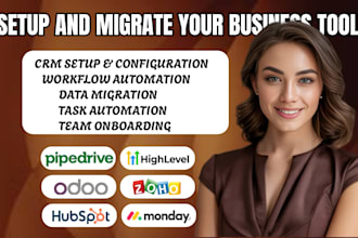 do data migration on pipedrive ghl odoo crm zoho crm hubspot automation monday