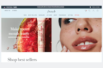 skin care website  beauty website skin care cosmetics website spa website beauty