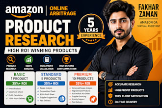 do amazon product research to hunt a winning  amazon product