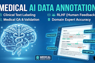 do expert medical ai data annotation and clinical text labeling