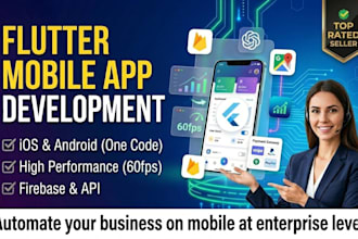 develop a premium ai powered flutter mobile app with openai,chabot integrations
