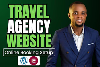 develop travel agency wordpress website and tour booking website in 48hrs
