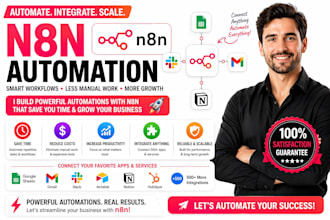 do n8n automation, n8n workflow, make automation, api integration