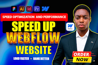 speed up webflow website and fix slow website performance