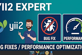 provide expert yii2 development, bug fixing, and performance optimization