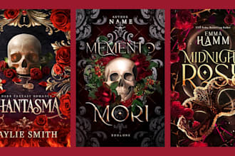 be your book cover designer for dark romance, mafia romance, fantasy book, novel