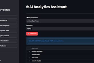 build an ai chatbot to query your database using nlp