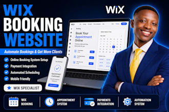 wix website design, wix studio website, wix booking website, wix booking,