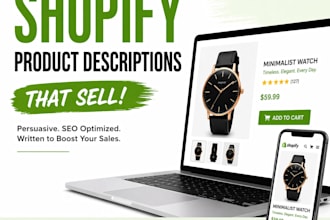 shopify product descriptions to increase sales and conversions