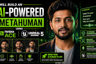 build ai powered metahuman using nvidia ace and unreal engine 5