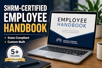 create a custom employee handbook for your business