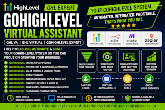 gohighlevel virtual assistant ghl va gohighlevel n8n ghl virtual asst ghl expert