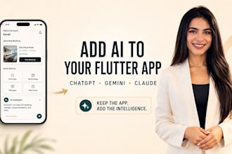 integrate chatgpt,gemini and claude into your flutter mobile