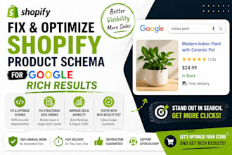 fix and optimize shopify product schema for google rich results