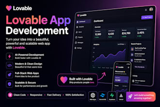 develop your custom lovable app