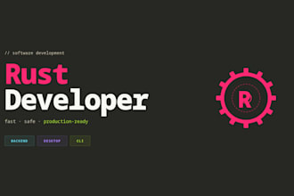 build rust backend mobile and desktop or cli applications