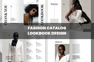 design canva wholesales business catalog fashion line sheet apparel lookbook