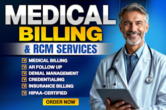 provide medical billing and rcm services monthly