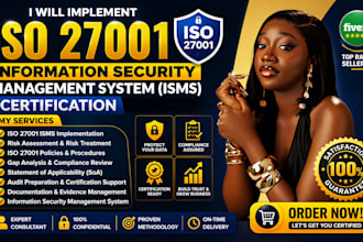 implement iso 27001 information security management system isms certification