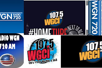 play and promote your song or ads live on wgci and wgn radio