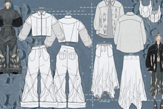 provide sewing pattern design and pattern making for apparel