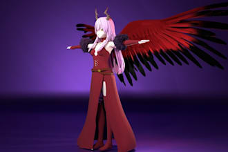 create a custom vrchat stylized avatar with rigging