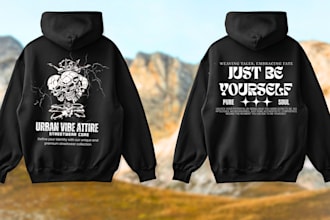 design unique streetwear hoodie and sweatshirt for your brand