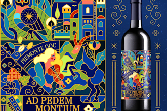 design premium wine, whiskey, vodka, rum, gin, beer, liquor, alcohol label