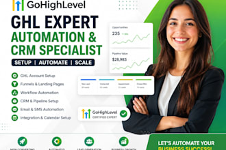 build gohighlevel workflows, funnels, and integrations