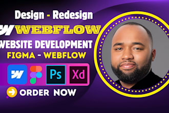 develop webflow website or figma to webflow and webflow SEO