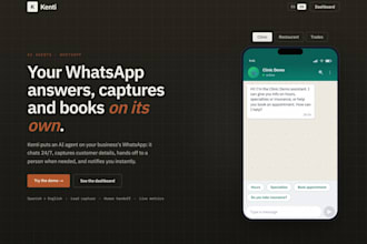 build an ai whatsapp chatbot for sales and customer support