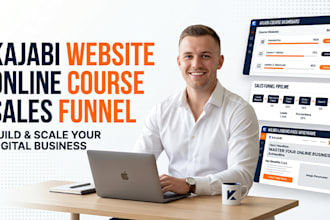 setup kajabi website, kajabi online course, kajabi sales funnel
