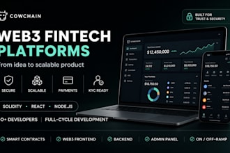 build a web3 fintech app with kyc and crypto payments