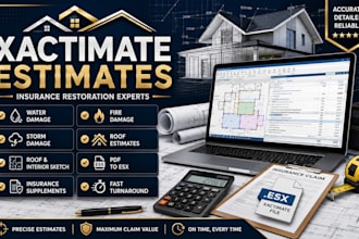 create accurate xactimate insurance estimates for restoration claims