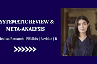 do a systematic review and meta analysis